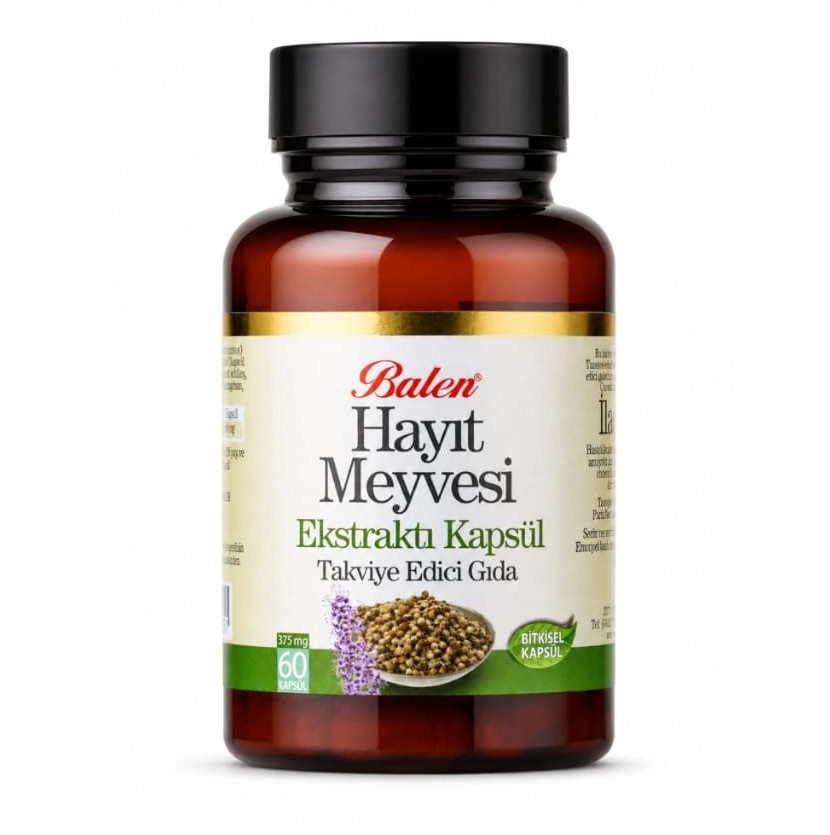 HAYIT MEYVESİ EKSTRAKTI KAPSÜL 375 MG*60
